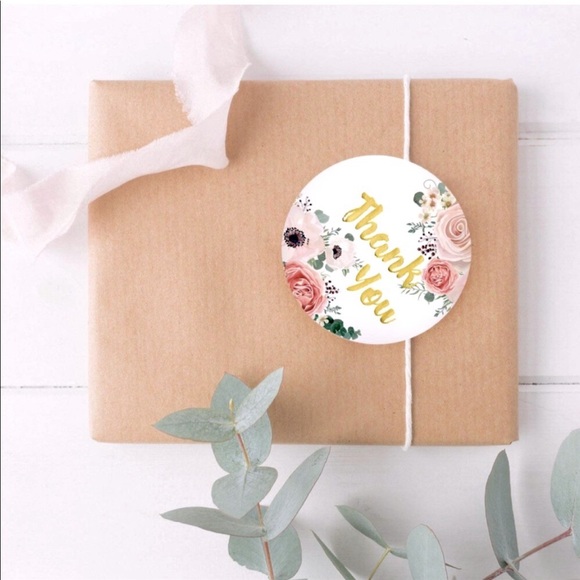 NEW Poshmark Packages "Thank you!" Gift Wrap Shipping Supplies Set ~ 3 Items - Picture 10 of 11